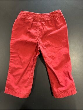 Carter's Bright Red Elastic-Waist Kids Pants